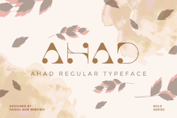 Ahad: A Modern Display Font for Web Designers