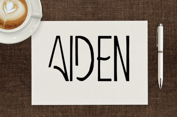 Aiden Display Font for Eye-Catching Campaigns