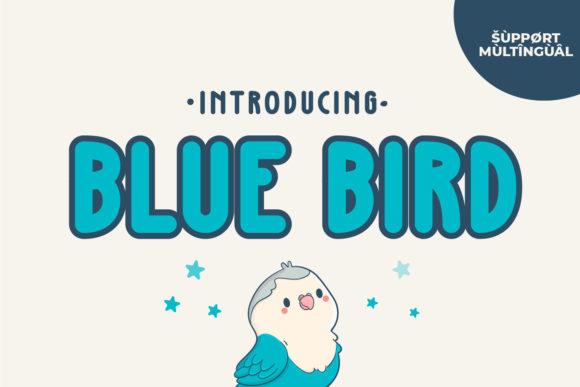 Blue Bird: A Display Font That Elevates Web Design