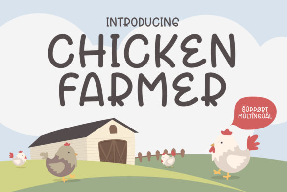 Chicken Farmer Font for Playful and Professional Branding