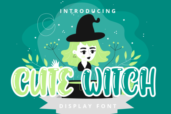 Cute Witch: The Playful Font for Engaging Digital Campaigns