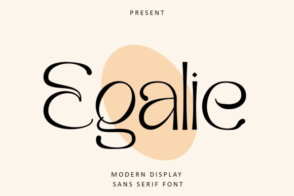 Egalie Font for Modern Branding and Creative Projects
