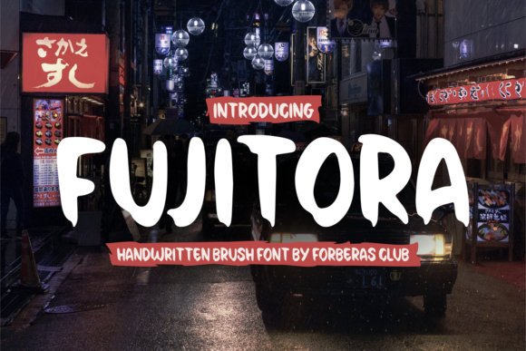 Fujitora: A Friendly Display Font for Modern Editorial Design