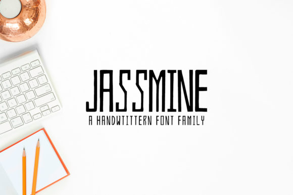 Jassmine Family: A Timeless Display Font for Creative Makers