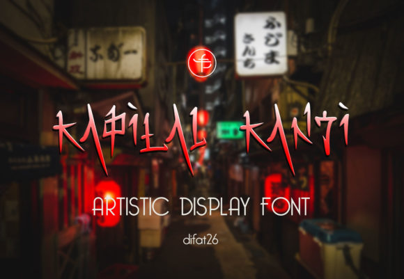 Kapital Kanji Display Font for Web and Digital Design