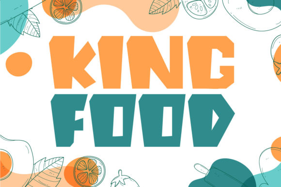 King Food Font for Playful Branding and Professional Design