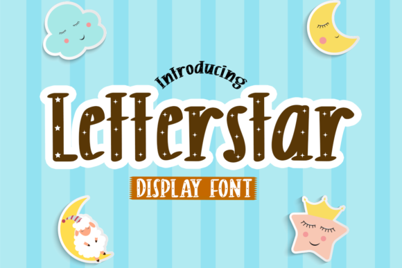 Letterstar Font Download: A Unique Display Font for Creative Projects