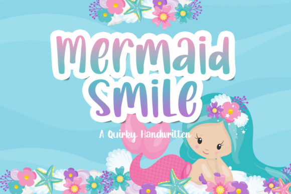 Mermaid Smile: A Laid-Back Display Font for Business Branding