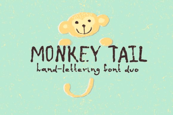 Monkey Tail: A Playful Font for Creative Makers
