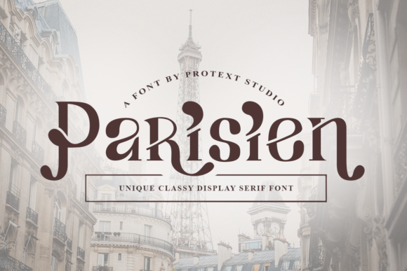 Parisien: A Modern Display Font for Professional Branding