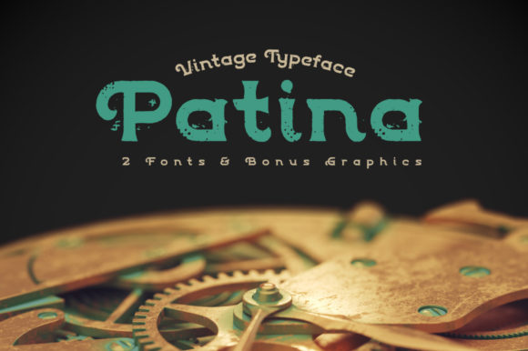 Patina: A Vintage Display Font for Distinctive Editorial Design