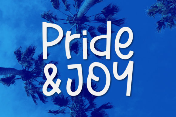 Pride and Joy Font for a Polished Brand Look