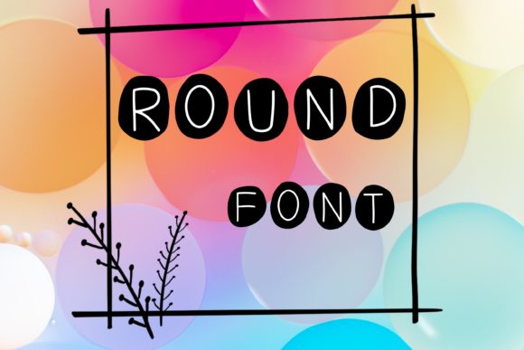 Round: A Minimalist Display Font for Modern Branding