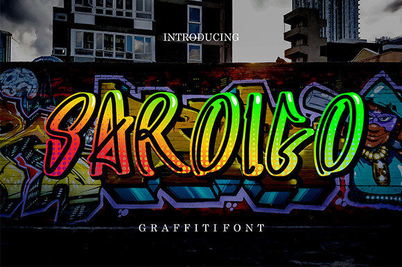 Saroigo Font for Bold Creative Projects