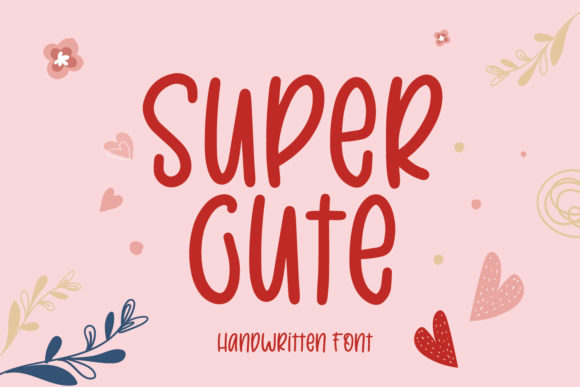 Super Cute Font for Handmade and Commercial Design Projects