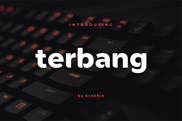 Terbang: The Bold Display Font That Elevates Your Campaigns