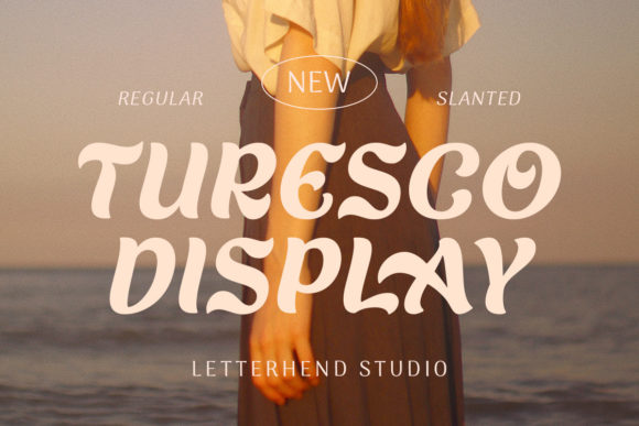 Turesco Display Font for Professional Editorial Design